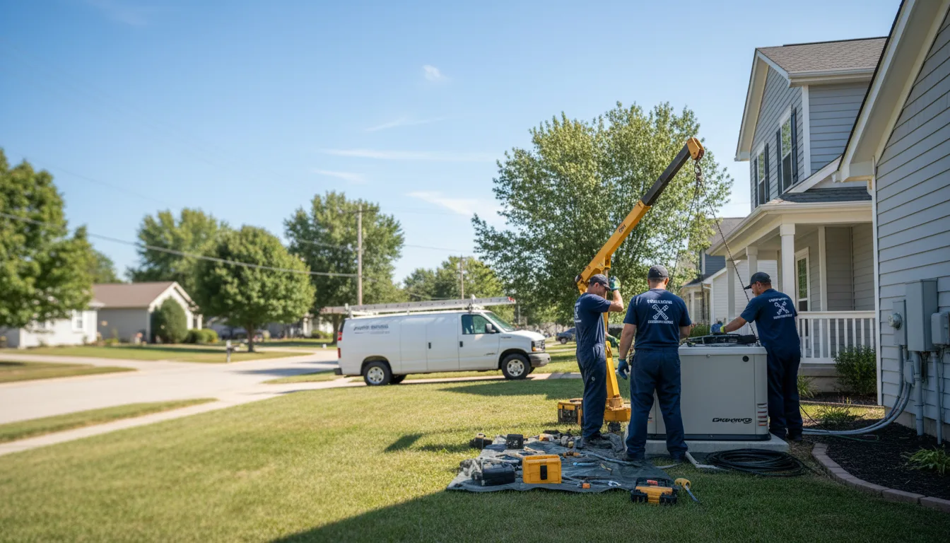 Generator Installation in Willow Island, NE near me